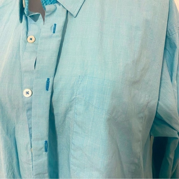 Alan Flusser Men’s Long Sleeve Button Down Shirt Size XL 100% Cotton - Picture 2 of 7